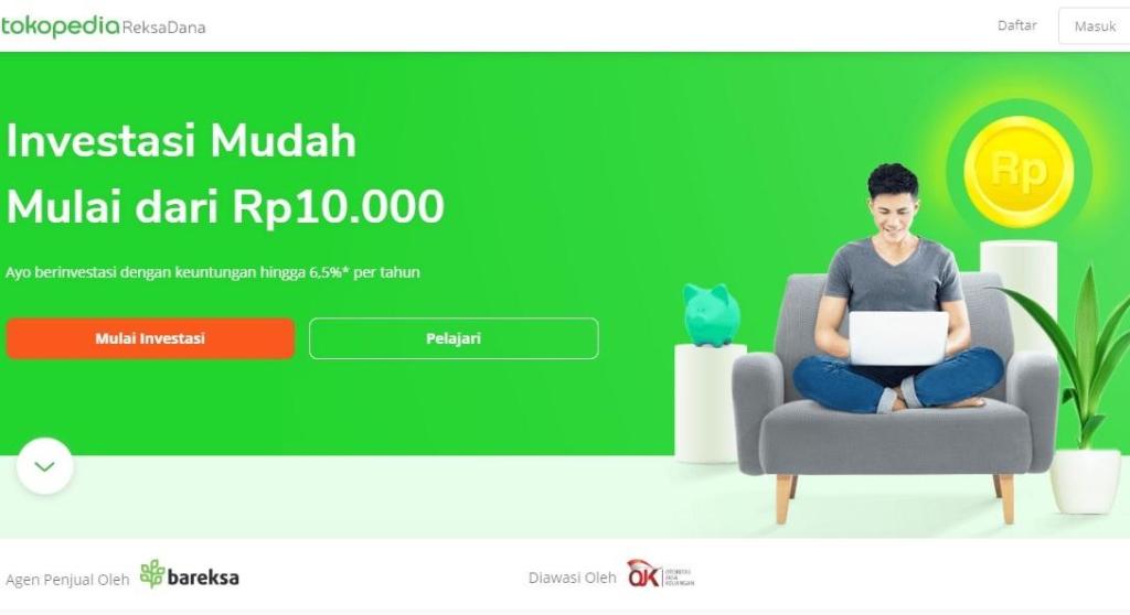 tokopedia reksadana